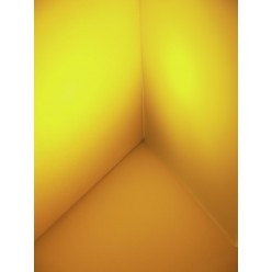 EUROLITE Dichro, yellow, frosted, 165x132mm